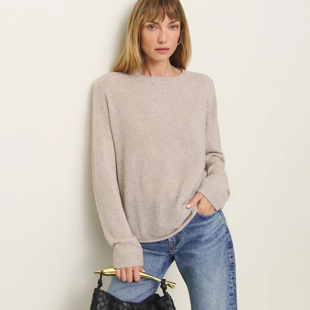 reformation cashmere boyfriend sweater